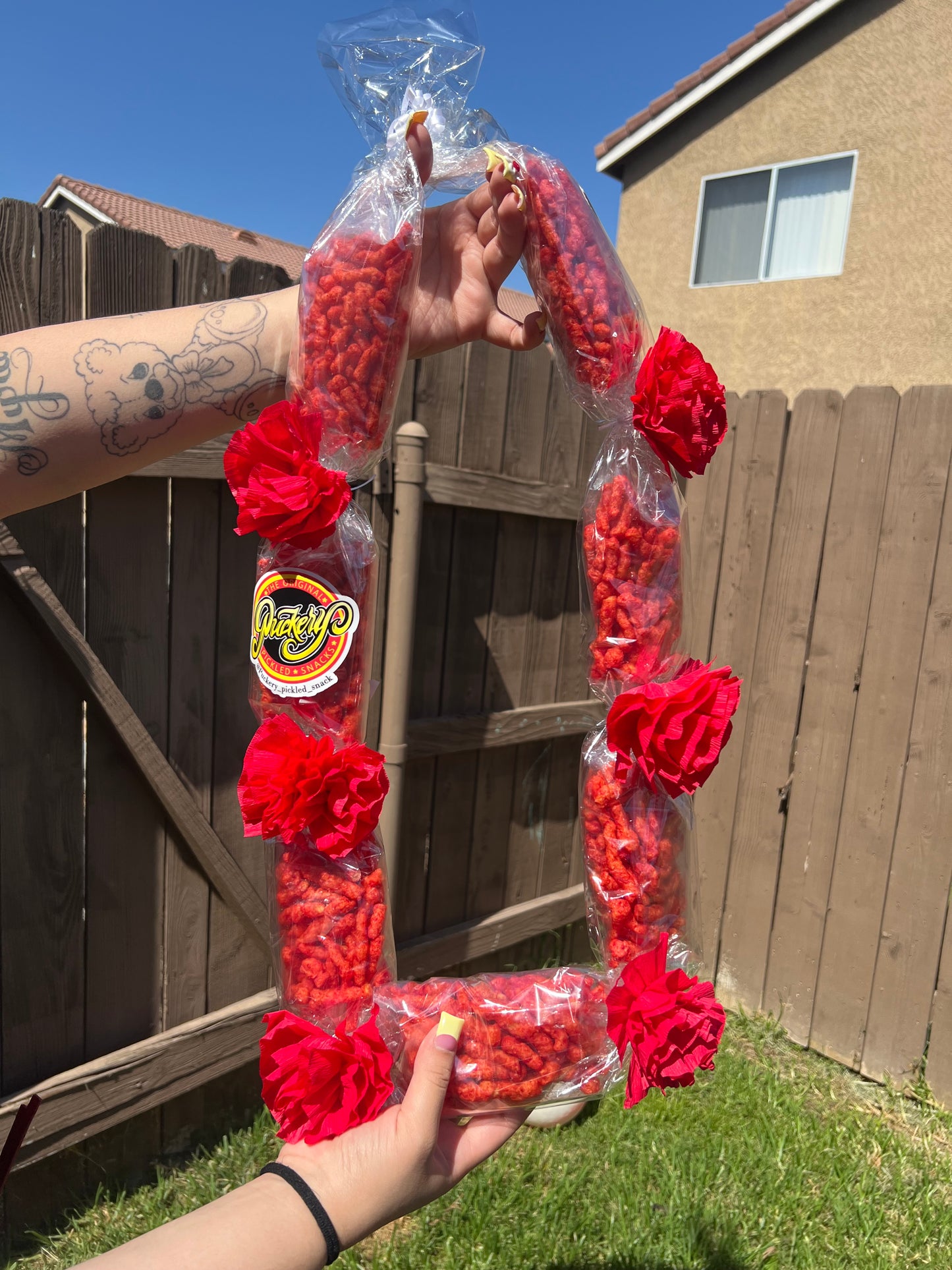 Dill Hot Cheetos Leis