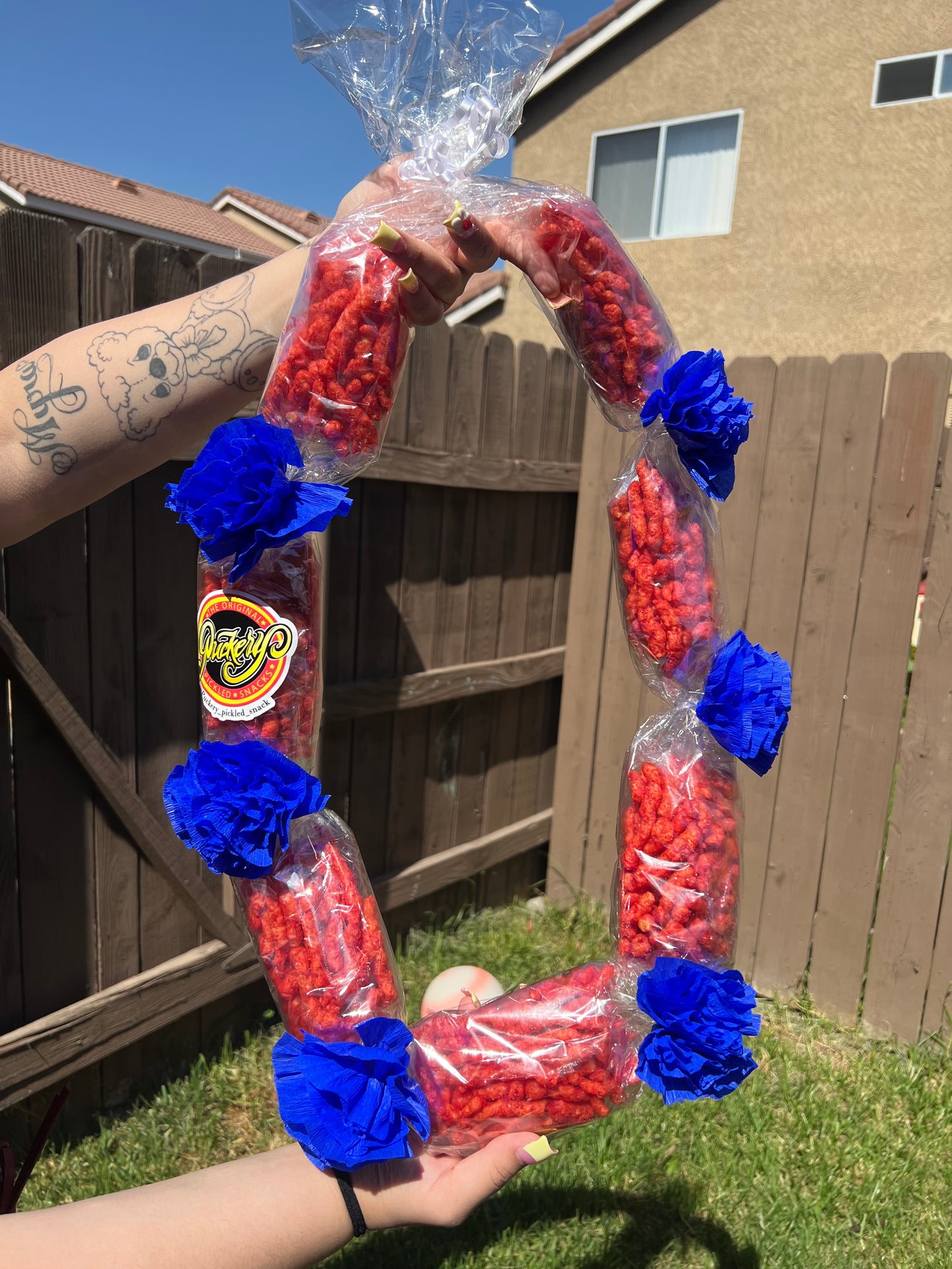 Dill Hot Cheetos Leis